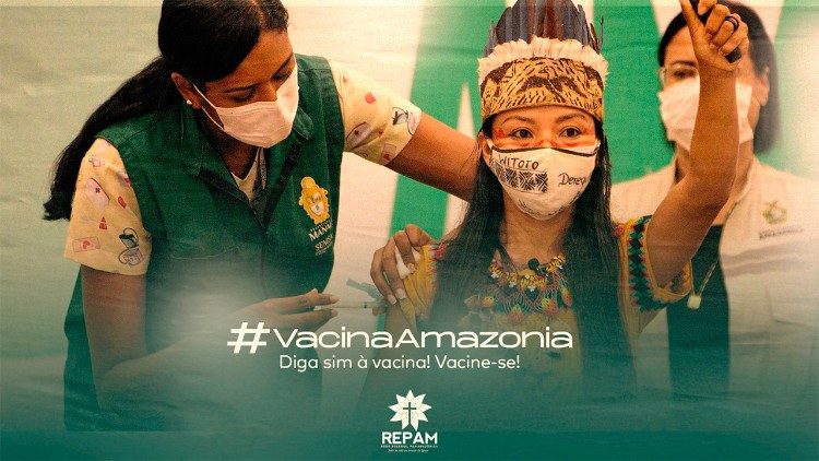REPAM lança a campanha #VacinaAmazonia apelando a mais vacinas