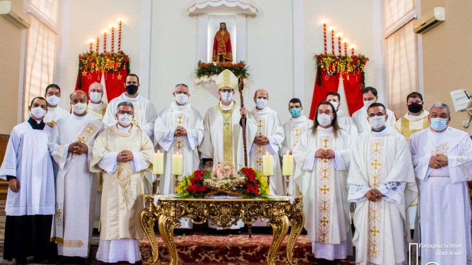 Dom Luiz Carlos preside primeira missa no Vicariato Senhor Bom Jesus