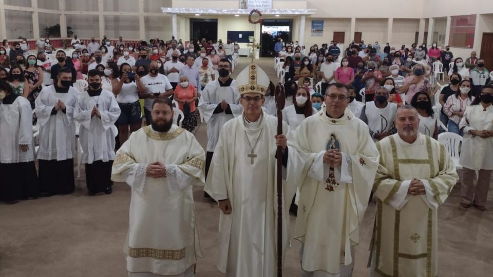 Dom Luiz Carlos celebra Missa na Paróquia Nossa Senhora de Guadalupe