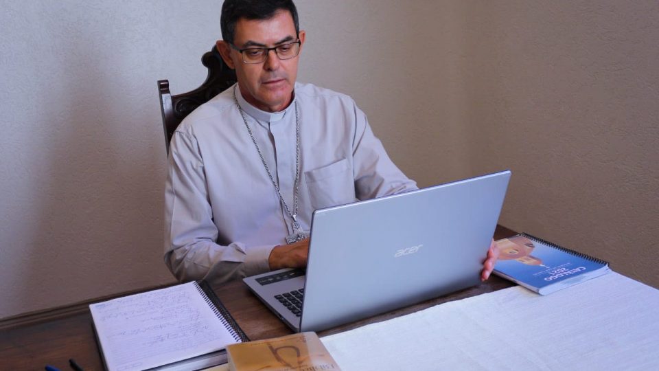 Dom Luiz Carlos participa da 59ª Assembleia Geral da Conferência Nacional dos Bispos do Brasil on-line