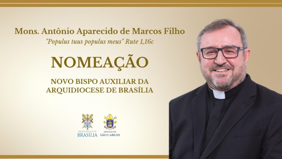 Papa nomeia Mons. Antônio de Marcos como bispo