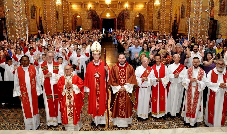 Posse Canônica do Padre Márcio Gaido e apresentação do Padre José Miraldo