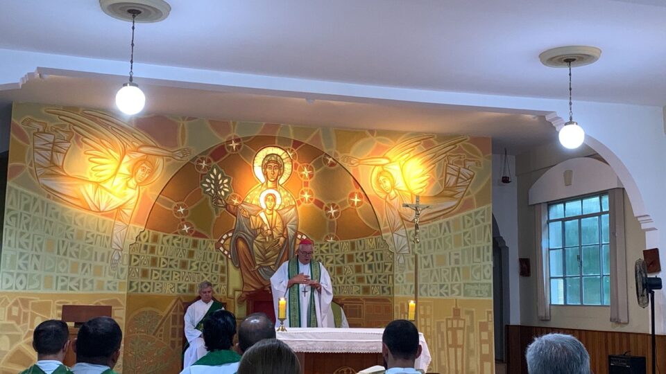 Padre Rudival participa de missa de abertura do ano letivo no Instituto Superior de Direito Canônico