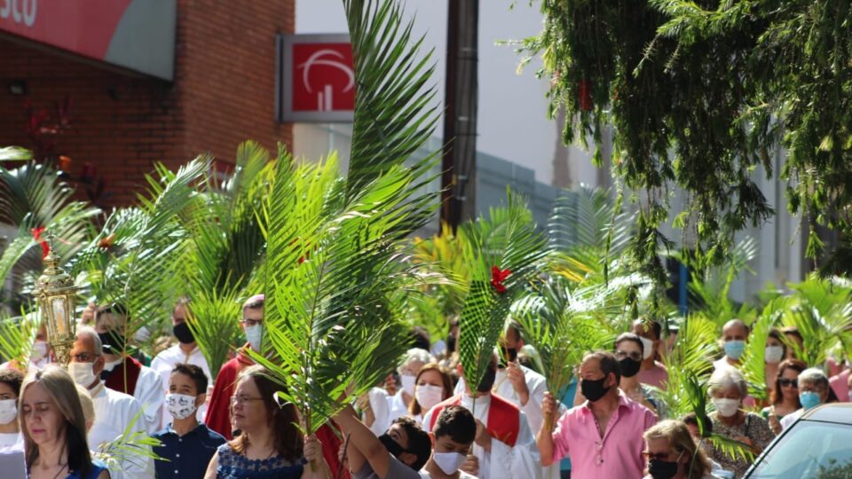 Abertura da Semana Santa acontece neste domingo com a Celebração de Ramos