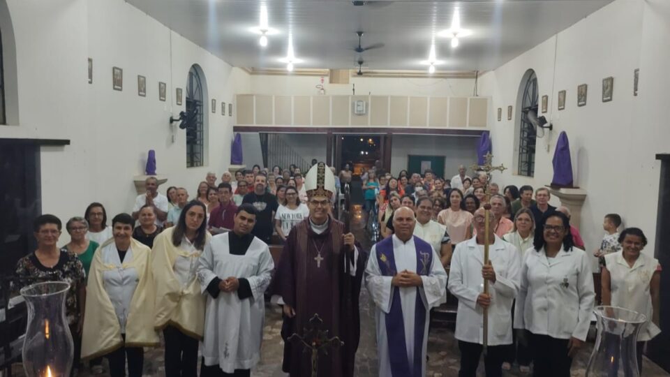 Bispo Diocesano preside Santa Missa na Paróquia São Sebastião em Motuca