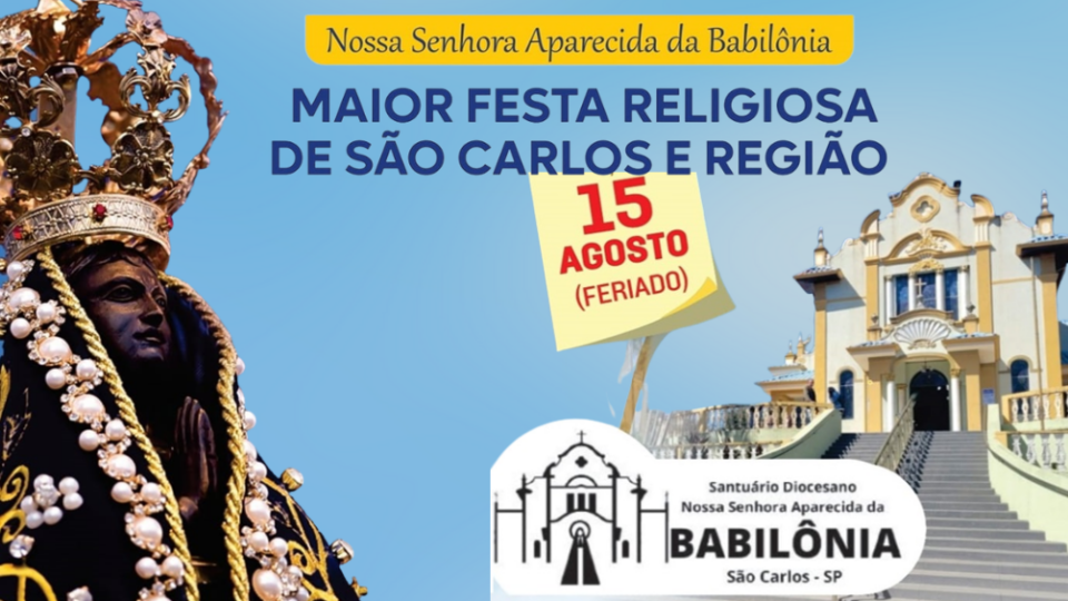 Grande estrutura será montada para atender peregrinos no dia de Aparecida da Babilônia