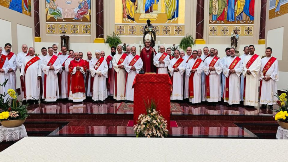 Celebração Eucarística homenageia Diáconos Permanentes em dia de São Lourenço