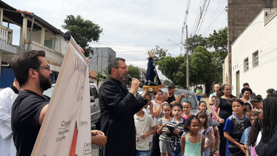 Paróquia Nossa Senhora de Guadalupe recebe imagem peregrina de Nossa Senhora Aparecida dentro do Ano Vocacional