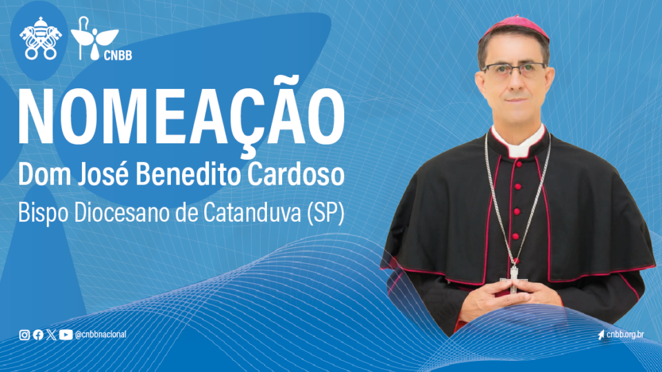 PAPA FRANCISCO NOMEIA DOM JOSÉ BENEDITO CARDOSO COMO BISPO DE CATANDUVA (SP)