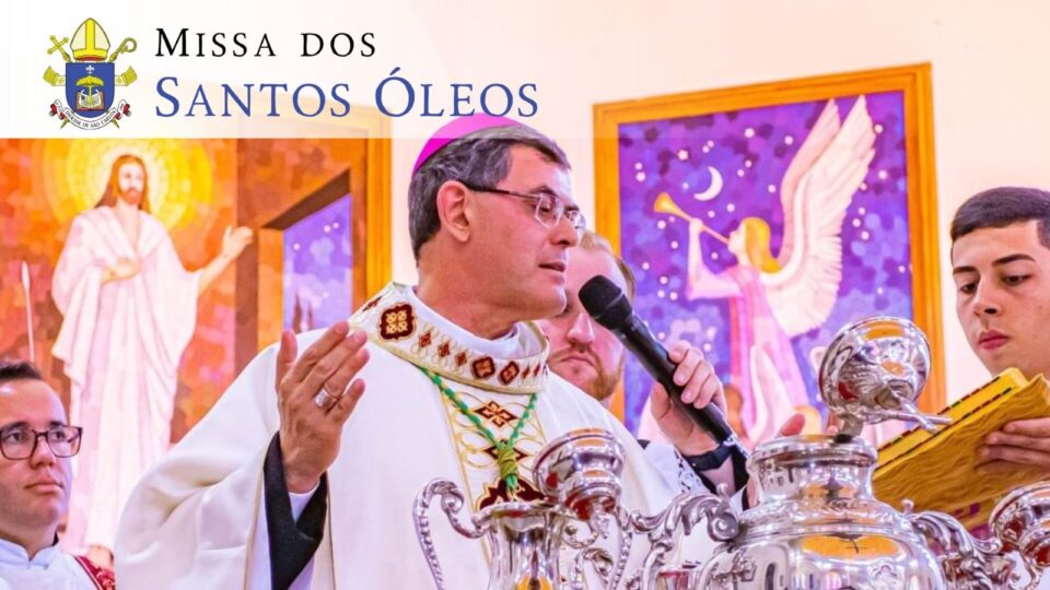 Missa dos Santos Óleos será nesta terça-feira (26)