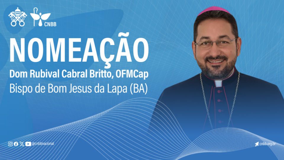 PAPA NOMEIA NOVO BISPO PARA DIOCESE DE BOM JESUS DA LAPA (BA)