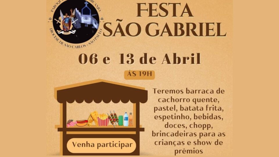 Festa de São Gabriel em São Carlos