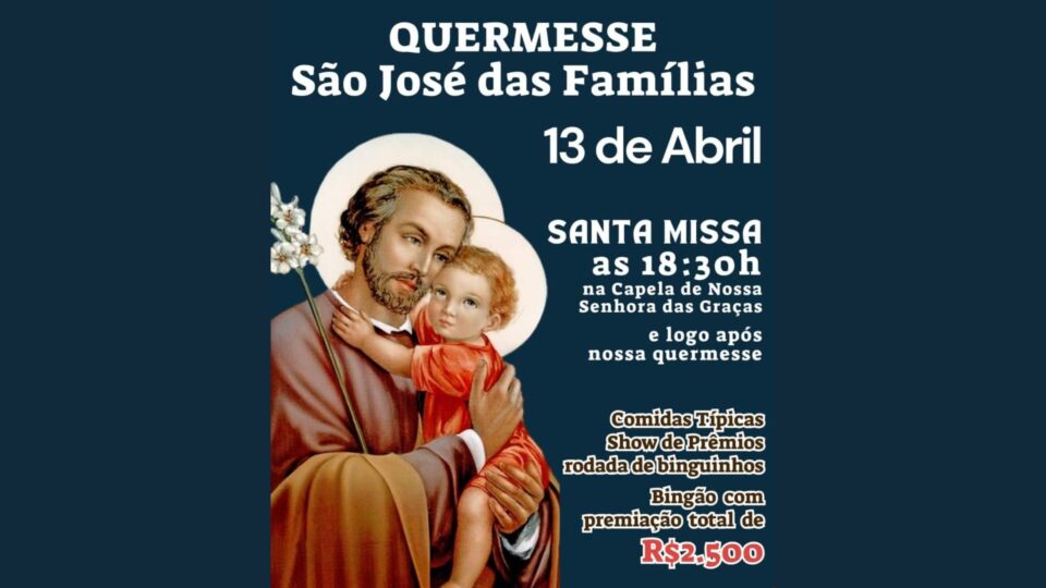 Quermesse de São José das Famílias em Américo Brasiliense