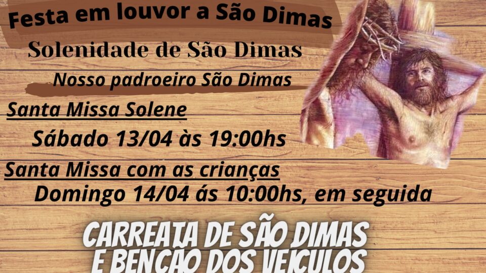 Tríduo e festa de São Dimas em Araraquara
