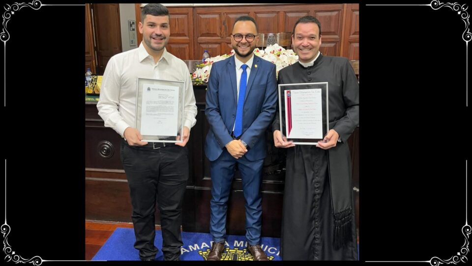 Padre Everson recebe o Título de Cidadão São-Carlense