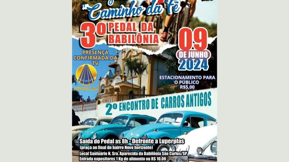 3º Pedal da Babilônia será neste domingo (9)