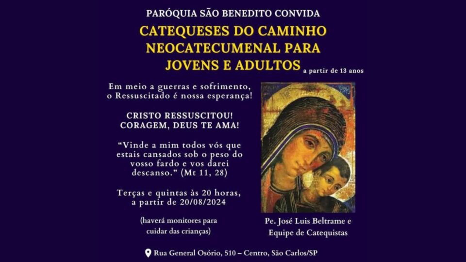 Caminho Neocatecumenal inicia Novas Evangelizações
