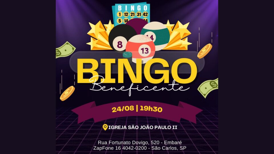 Bingo Beneficente da Paróquia São João Paulo II
