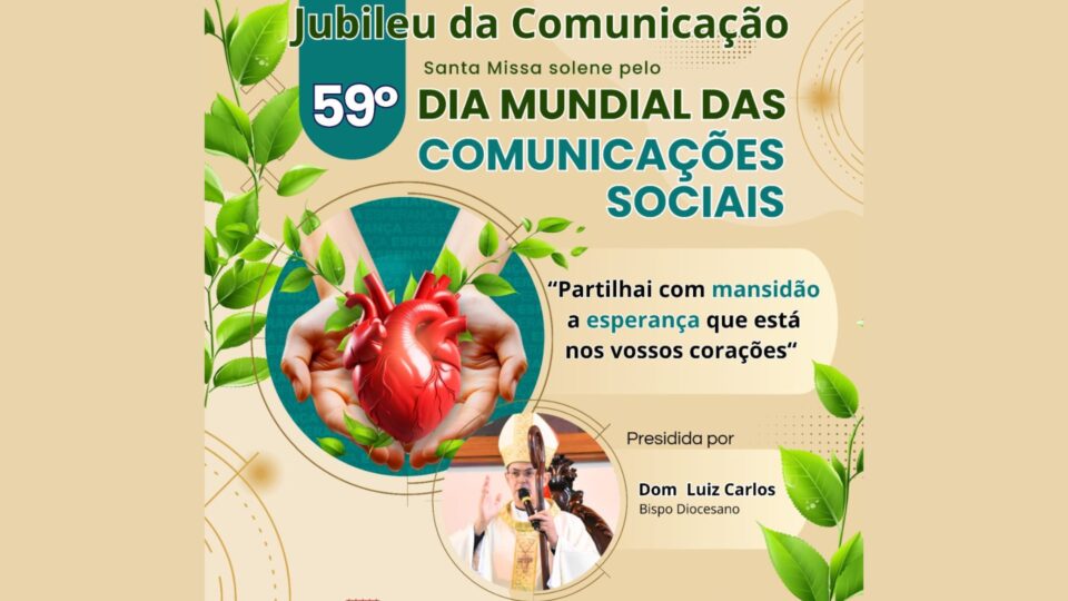 Jubileu da Comunicação acontece neste domingo (1° de junho)