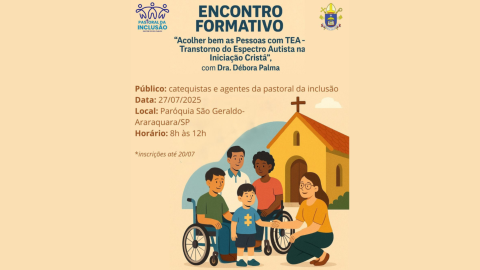 Encontro Formativo da Pastoral da Inclusão