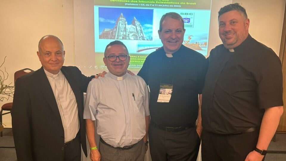 Tribunal Eclesiástico de São Carlos presente no 38º Simpósio da Sociedade Brasileira de Canonistas