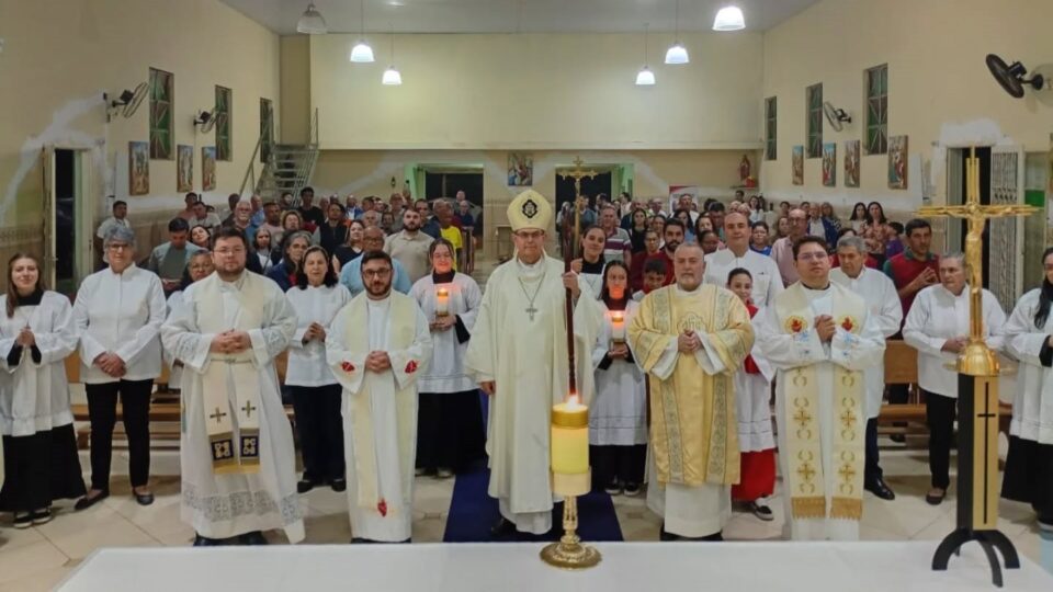 Dom Luiz Carlos celebra no Santuário N. S. Desatadora dos Nós