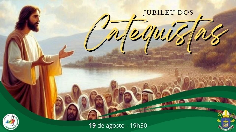 Jubileu dos Catequistas será no dia 19 de agosto