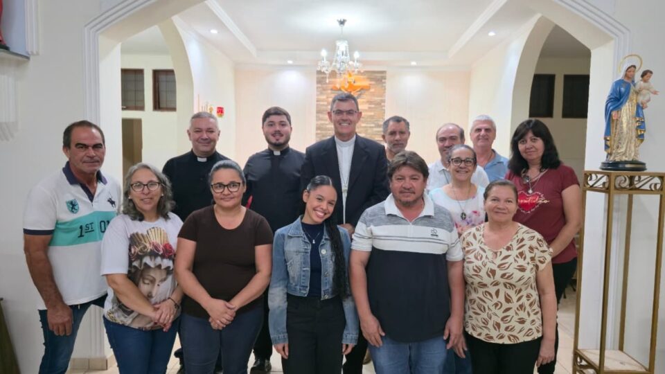 Visita Pastoral do Bispo Dom Luiz Carlos à Paróquia Santo Expedito e Nossa Senhora da Abadia