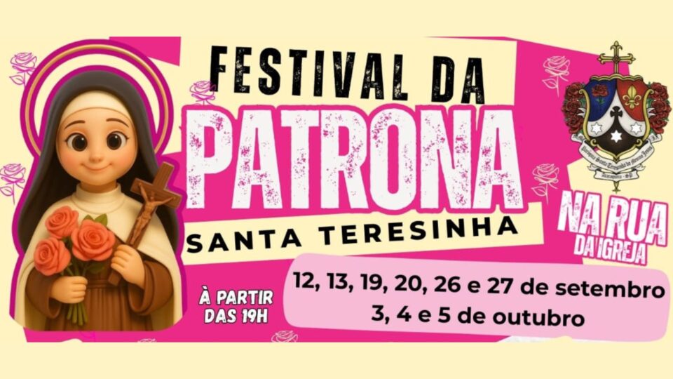 Festival da Patrona na Paróquia Santa Teresinha em Araraquara