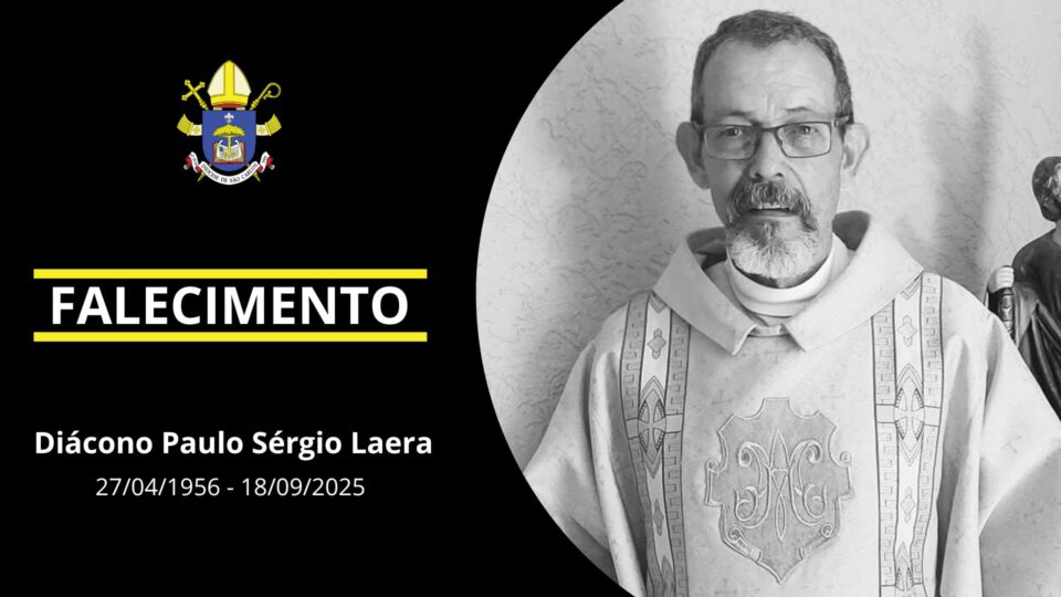 Nota de falecimento – Diácono Paulo Sérgio Laera